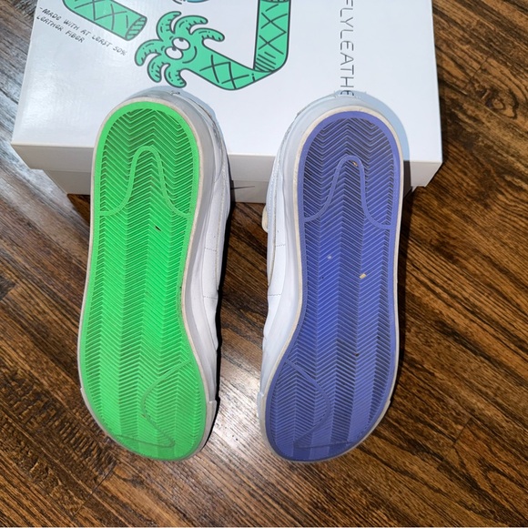 Nike Blazer Flyleather QS Steve Harrington Earth Day 2019 CI5546-100 Size 11 - Picture 8 of 10